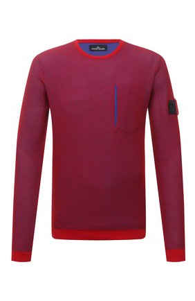 Мужской хлопковый джемпер STONE ISLAND SHADOW PROJECT красного цвета по цене 39950 руб., арт. 7419505A3 | Фото 1 Мужской хлопковый джемпер STONE ISLAND SHADOW PROJECT красного цвета, арт. 7419505A3 | Фото 1