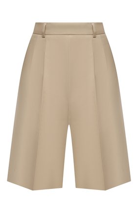 Женские хлопковые шорты MAISON MARGIELA бежевого цвета по цене 45900 руб., арт. S51MU0056/S52585 | Фото 1 Женские хлопковые шорты MAISON MARGIELA бежевого цвета, арт. S51MU0056/S52585 | Фото 1