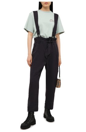 Женские брюки ISABEL MARANT черного цвета по цене 47700 руб., арт. PA1906-21E013I/FINEBA | Фото 2 Женские брюки ISABEL MARANT черного цвета, арт. PA1906-21E013I/FINEBA | Фото 2