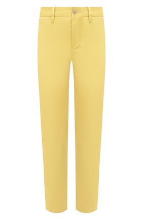 Женские хлопковые брюки POLO RALPH LAUREN желтого цвета по цене 14150 руб., арт. 211800738 | Фото 1 Женские хлопковые брюки POLO RALPH LAUREN желтого цвета, арт. 211800738 | Фото 1