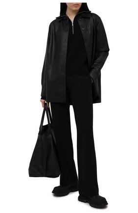 Женские хлопковые брюки DRIES VAN NOTEN черного цвета по цене 25650 руб., арт. 211-11164-2629 | Фото 2 Женские хлопковые брюки DRIES VAN NOTEN черного цвета, арт. 211-11164-2629 | Фото 2