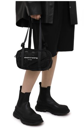 Женская сумка ALEXANDER WANG черного цвета по цене 23100 руб., арт. 20221R40T | Фото 2 Женская сумка ALEXANDER WANG черного цвета, арт. 20221R40T | Фото 2