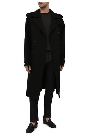 Мужские кожаные лоферы swann SAINT LAURENT черного цвета по цене 96350 руб., арт. 649028/20200 | Фото 2 Мужские кожаные лоферы swann SAINT LAURENT черного цвета, арт. 649028/20200 | Фото 2 (Материал внутренний: Натуральная кожа; Материал внешний: Кожа; Стили: Кэжуэл)