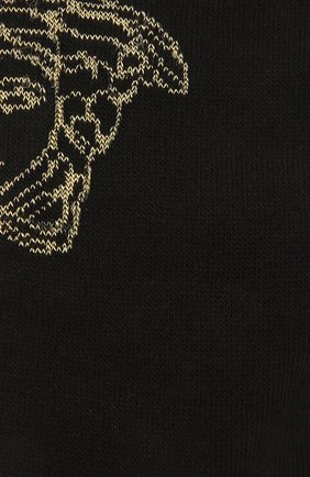Мужские хлопковые носки VERSACE черного цвета по цене 7515 руб., арт. ICZ0003/1F01217 | Фото 2 Мужские хлопковые носки VERSACE черного цвета, арт. ICZ0003/1F01217 | Фото 2