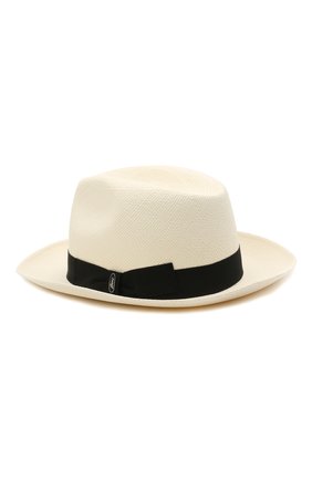 Мужская соломенная шляпа BRIONI белого цвета, арт. 04880L/01Z02 | Фото 2 (Материал: Растительное волокно; Региональные ограничения белый список (Axapta Mercury): RU)