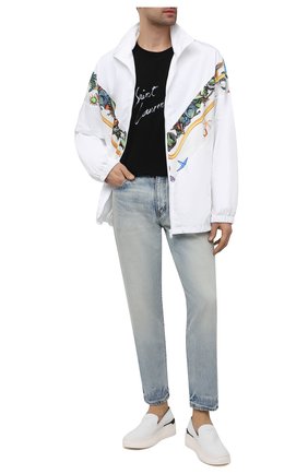 Мужские слипоны conley GIUSEPPE ZANOTTI DESIGN белого цвета по цене 54650 руб., арт. IU00058/004 | Фото 2 Мужские слипоны conley GIUSEPPE ZANOTTI DESIGN белого цвета, арт. IU00058/004 | Фото 2