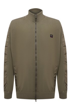 Мужской хлопковый кардиган PAUL&SHARK хаки цвета по цене 52700 руб., арт. 21411715/IAH/3XL-6XL | Фото 1 Мужской хлопковый кардиган PAUL&SHARK хаки цвета, арт. 21411715/IAH/3XL-6XL | Фото 1 (Длина (для топов): Удлиненные; Материал внешний: Хлопок; Рукава: Длинные; Мужское Кросс-КТ: Кардиган-одежда; Стили: Кэжуэл)