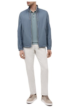 Мужская двусторонняя куртка ERMENEGILDO ZEGNA темно-синего цвета по цене 128500 руб., арт. UWT15/W138B | Фото 2 Мужская двусторонняя куртка ERMENEGILDO ZEGNA темно-синего цвета, арт. UWT15/W138B | Фото 2 (Материал внешний: Синтетический материал; Рукава: Длинные; Материал подклада: Синтетический материал; Длина (верхняя одежда): Короткие; Кросс-КТ: Ветровка, Куртка; Стили: Кэжуэл)