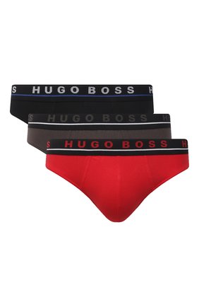 Мужские комплект из трех брифов BOSS разноцветного цвета по цене 4200 руб., арт. 50449471 | Фото 1 Мужские комплект из трех брифов BOSS разноцветного цвета, арт. 50449471 | Фото 1