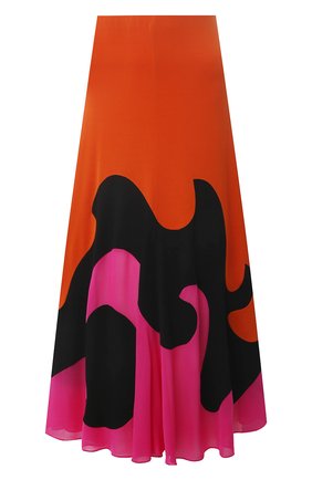 Женская юбка из вискозы TOM FORD разноцветного цвета, арт. GCJ294-FAX668 | Фото 1 (Длина Ж (юбки, платья, шорты): Макси; Материал внешний: Вискоза; Женское Кросс-КТ: Юбка-одежда; Стили: Романтичный)