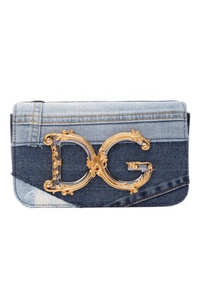 Женская сумка dg girls DOLCE & GABBANA синего цвета по цене 129500 руб., арт. BB6885/A0621 | Фото 1 Женская сумка dg girls DOLCE & GABBANA синего цвета, арт. BB6885/A0621 | Фото 1