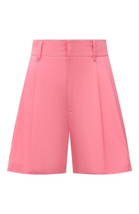 Женские хлопковые шорты REDVALENTINO розового цвета по цене 23750 руб., арт. VR0RFF45/0VU | Фото 1 Женские хлопковые шорты REDVALENTINO розового цвета, арт. VR0RFF45/0VU | Фото 1 (Длина Ж (юбки, платья, шорты): Мини; Материал внешний: Хлопок; Женское Кросс-КТ: Шорты-одежда; Стили: Кэжуэл)