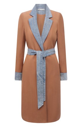 Женское джинсовое пальто ALICE + OLIVIA бежевого цвета по цене 76750 руб., арт. CC102A20202 | Фото 1 Женское джинсовое пальто ALICE + OLIVIA бежевого цвета, арт. CC102A20202 | Фото 1
