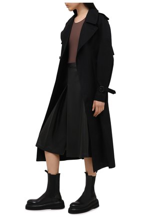Женское боди MAISON MARGIELA коричневого цвета по цене 24050 руб., арт. S29NA0150/S20518 | Фото 2 Женское боди MAISON MARGIELA коричневого цвета, арт. S29NA0150/S20518 | Фото 2