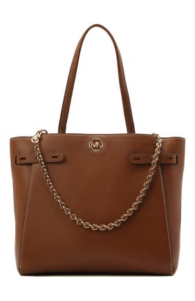 Женский сумка-тоут carmen large MICHAEL MICHAEL KORS коричневого цвета по цене 39400 руб., арт. 30S1GNMT3L | Фото 1 Женский сумка-тоут carmen large MICHAEL MICHAEL KORS коричневого цвета, арт. 30S1GNMT3L | Фото 1