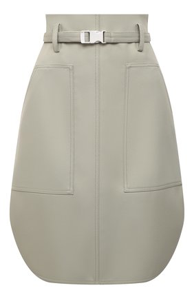 Женская хлопковая юбка STELLA MCCARTNEY зеленого цвета по цене 59650 руб., арт. 603150/S0A36 | Фото 1 Женская хлопковая юбка STELLA MCCARTNEY зеленого цвета, арт. 603150/S0A36 | Фото 1