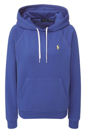 Женский хлопковое худи POLO RALPH LAUREN синего цвета по цене 14150 руб., арт. 211790473 | Фото 1 Женский хлопковое худи POLO RALPH LAUREN синего цвета, арт. 211790473 | Фото 1