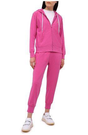 Женские хлопковые джоггеры POLO RALPH LAUREN розового цвета по цене 13100 руб., арт. 211780215 | Фото 2 Женские хлопковые джоггеры POLO RALPH LAUREN розового цвета, арт. 211780215 | Фото 2