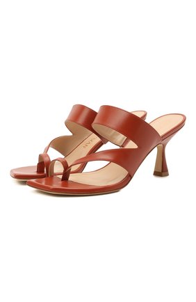 Женские кожаные мюли lyla 75 STUART WEITZMAN коричневого цвета по цене 39050 руб., арт. S0927 | Фото 1 Женские кожаные мюли lyla 75 STUART WEITZMAN коричневого цвета, арт. S0927 | Фото 1 (Материал внутренний: Натуральная кожа; Подошва: Плоская; Каблук тип: Устойчивый; Каблук высота: Средний, Высокий; Материал внешний: Кожа)