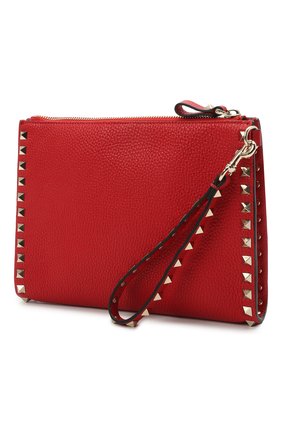 Женский кожаный футляр для документов rockstud VALENTINO красного цвета по цене 52900 руб., арт. VW0P0V27/VSH | Фото 2 Женский кожаный футляр для документов rockstud VALENTINO красного цвета, арт. VW0P0V27/VSH | Фото 2