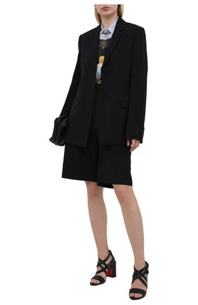 Женские кожаные босоножки zefira 85 CHRISTIAN LOUBOUTIN черного цвета по цене 71650 руб., арт. 1210641/ZEFIRA 85 | Фото 2 Женские кожаные босоножки zefira 85 CHRISTIAN LOUBOUTIN черного цвета, арт. 1210641/ZEFIRA 85 | Фото 2