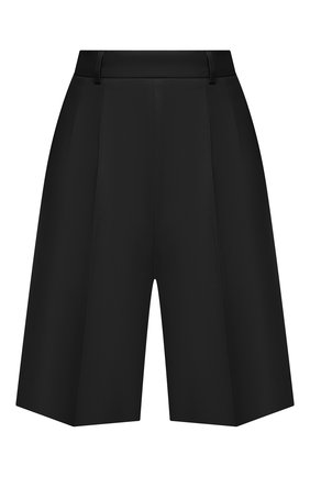 Женские шерстяные шорты MAISON MARGIELA черного цвета по цене 49300 руб., арт. S51MU0056/S53700 | Фото 1 Женские шерстяные шорты MAISON MARGIELA черного цвета, арт. S51MU0056/S53700 | Фото 1