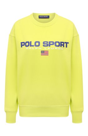 Женский хлопковый свитшот POLO RALPH LAUREN желтого цвета по цене 14150 руб., арт. 211838080 | Фото 1 Женский хлопковый свитшот POLO RALPH LAUREN желтого цвета, арт. 211838080 | Фото 1