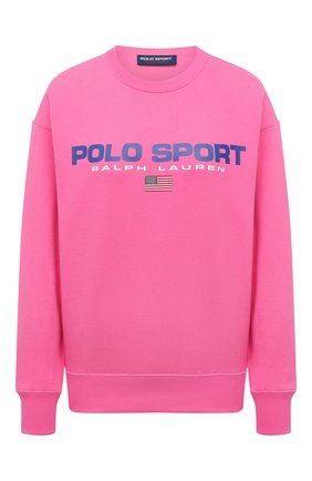 Женский хлопковый свитшот POLO RALPH LAUREN розового цвета по цене 14150 руб., арт. 211838080 | Фото 1 Женский хлопковый свитшот POLO RALPH LAUREN розового цвета, арт. 211838080 | Фото 1