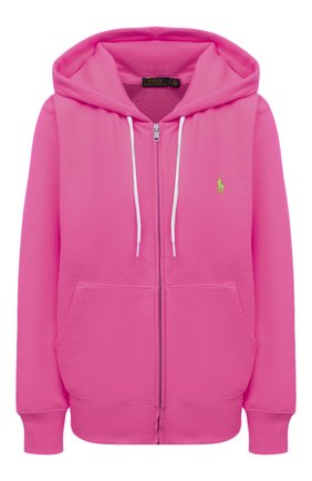 Женский хлопковая толстовка POLO RALPH LAUREN розового цвета по цене 15200 руб., арт. 211780303 | Фото 1 Женский хлопковая толстовка POLO RALPH LAUREN розового цвета, арт. 211780303 | Фото 1