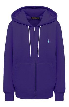 Женский хлопковая толстовка POLO RALPH LAUREN фиолетового цвета по цене 15200 руб., арт. 211780303 | Фото 1 Женский хлопковая толстовка POLO RALPH LAUREN фиолетового цвета, арт. 211780303 | Фото 1