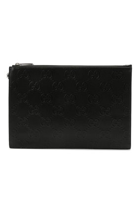 Мужская кожаная папка для документов GUCCI черного цвета по цене 76400 руб., арт. 625569/1W3AN | Фото 1 Мужская кожаная папка для документов GUCCI черного цвета, арт. 625569/1W3AN | Фото 1