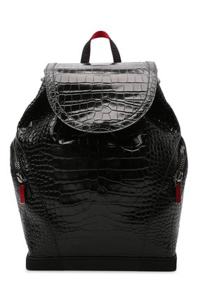 Мужской кожаный рюкзак explorafunk CHRISTIAN LOUBOUTIN черного цвета по цене 219000 руб., арт. 1215011/EXPL0RAFUNK S | Фото 1 Мужской кожаный рюкзак explorafunk CHRISTIAN LOUBOUTIN черного цвета, арт. 1215011/EXPL0RAFUNK S | Фото 1