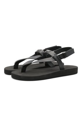 Мужские кожаные сандалии hydra GIUSEPPE ZANOTTI DESIGN черного цвета по цене 30700 руб., арт. EU10013/001 | Фото 1 Мужские кожаные сандалии hydra GIUSEPPE ZANOTTI DESIGN черного цвета, арт. EU10013/001 | Фото 1 (Материал внутренний: Натуральная кожа; Материал внешний: Кожа)