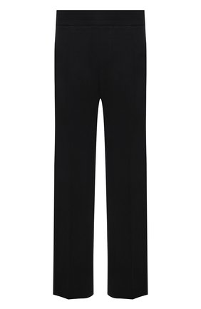 Мужские хлопковые брюки VERSACE черного цвета, арт. A89407/A231242 | Фото 1 (Длина (брюки, джинсы): Стандартные; Материал внешний: Хлопок; Случай: Повседневный; Стили: Спорт-шик)
