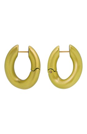 Женские серьги loop BALENCIAGA желтого цвета по цене 45600 руб., арт. 542508/TZ16V | Фото 1 Женские серьги loop BALENCIAGA желтого цвета, арт. 542508/TZ16V | Фото 1