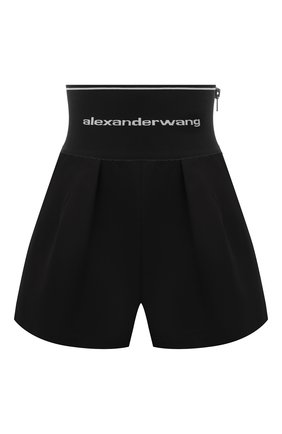 Женские хлопковые шорты ALEXANDER WANG черного цвета по цене 56800 руб., арт. 1WC2214358 | Фото 1 Женские хлопковые шорты ALEXANDER WANG черного цвета, арт. 1WC2214358 | Фото 1