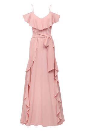 Женское шелковое платье LAZUL розового цвета по цене 59950 руб., арт. AYDA DRESS/R0SE BLUSH | Фото 1 Женское шелковое платье LAZUL розового цвета, арт. AYDA DRESS/R0SE BLUSH | Фото 1