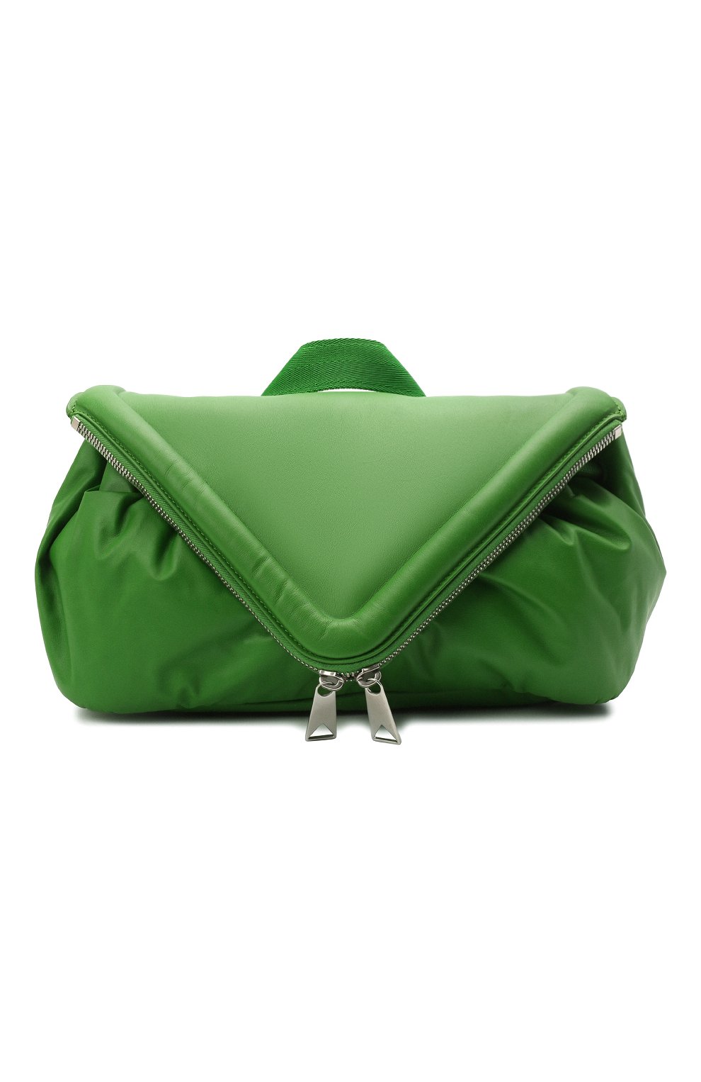 Женская поясная сумка beak BOTTEGA VENETA зеленого цвета, арт. 659419/VA9VD | Фото 1
