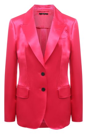 Женский жакет из вискозы TOM FORD фуксия цвета по цене 125500 руб., арт. GI2808-FAX828 | Фото 1 Женский жакет из вискозы TOM FORD фуксия цвета, арт. GI2808-FAX828 | Фото 1