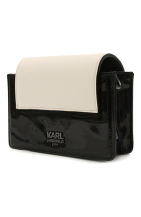 Детская сумка KARL LAGERFELD KIDS черного цвета по цене 15500 руб., арт. Z10104 | Фото 2 Детская сумка KARL LAGERFELD KIDS черного цвета, арт. Z10104 | Фото 2