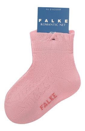 Детские хлопковые носки FALKE розового цвета, арт. 12120. | Фото 1 (Региональные ограничения белый список (Axapta Mercury): RU)