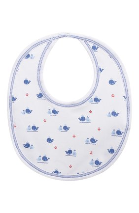 Детский хлопковый нагрудник KISSY KISSY синего цвета по цене 995 руб., арт. KB3057450 | Фото 1 Детский хлопковый нагрудник KISSY KISSY синего цвета, арт. KB3057450 | Фото 1