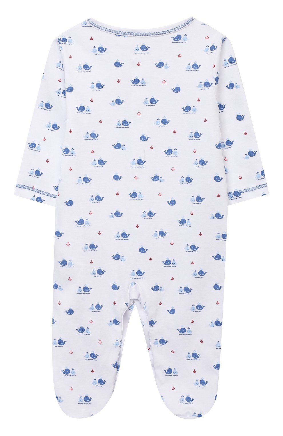Детский хлопковый комбинезон KISSY KISSY синего цвета по цене 3995 руб., арт. KBQ05734N | Фото 2 Детский хлопковый комбинезон KISSY KISSY синего цвета, арт. KBQ05734N | Фото 2