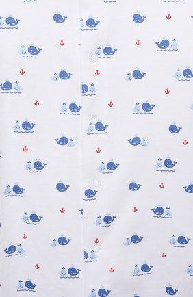 Детский хлопковый комбинезон KISSY KISSY синего цвета по цене 3995 руб., арт. KBQ05734N | Фото 3 Детский хлопковый комбинезон KISSY KISSY синего цвета, арт. KBQ05734N | Фото 3