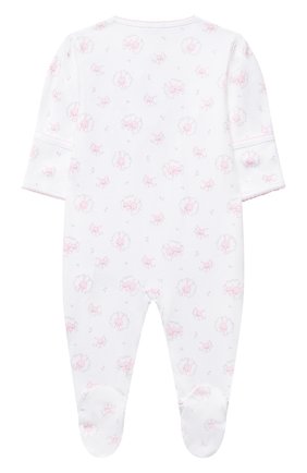 Детский хлопковый комбинезон KISSY KISSY розового цвета по цене 4175 руб., арт. KGQ05646N | Фото 2 Детский хлопковый комбинезон KISSY KISSY розового цвета, арт. KGQ05646N | Фото 2