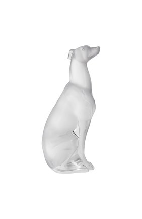 Скульптура собака борзая LALIQUE прозрачного цвета, арт. 10733700 | Фото 1