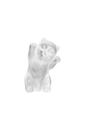 Скульптура котенок LALIQUE прозрачного цвета по цене 33100 руб., арт. 10733300 | Фото 1 Скульптура котенок LALIQUE прозрачного цвета, арт. 10733300 | Фото 1