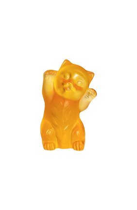 Скульптура котенок LALIQUE оранжевого цвета по цене 38650 руб., арт. 10733500 | Фото 1 Скульптура котенок LALIQUE оранжевого цвета, арт. 10733500 | Фото 1