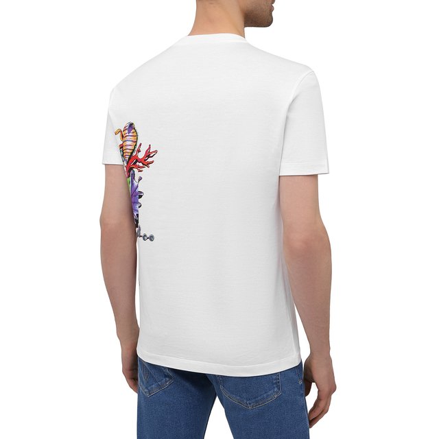 фото Хлопковая футболка versace