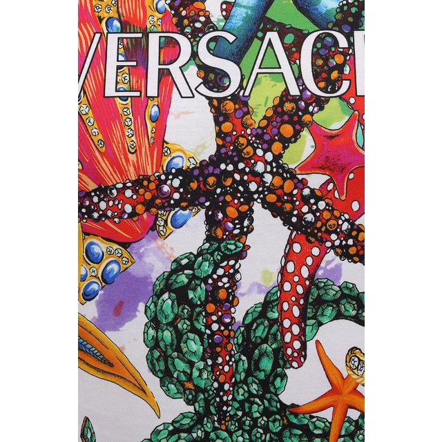 фото Хлопковая футболка versace